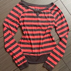 Y2K Splash Colorful Striped Long Sleeve